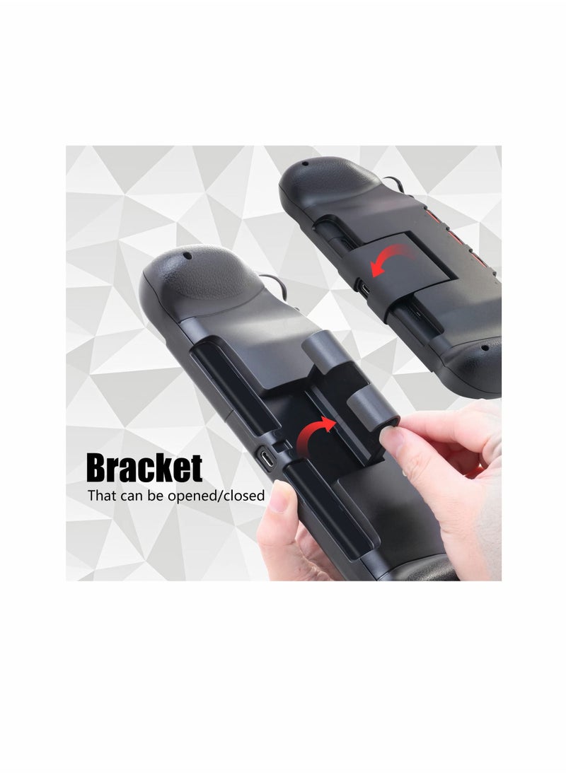 KASTWAVE - Fit for Switch OLED Grip, KASTWAVE for Switch OLED Accessories Grip with Game Storage and Kickstand, Hand Grip Compatible with for Nintendo Switch and for Switch OLED - Image 1