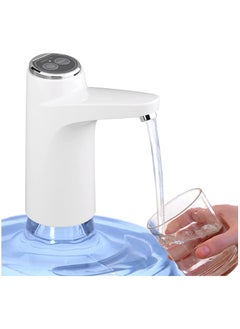 Casa Bella The Brand Rechargeable Mini Water Dispenser Portable and Light-Weight Pump with Easy Press Mechanism, Water Dispenser, USB Charging, Automatic Drinking Water Dispenser Pump, Portable Electric Water Dispenser for 2-5 Gallon Bottle Black or White  - Image 5