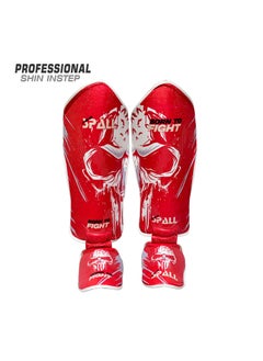Spall Shin In Step Guard Born to fight Kickboxing Protective Leg shin Kick Pads Instep Guard Sparring 