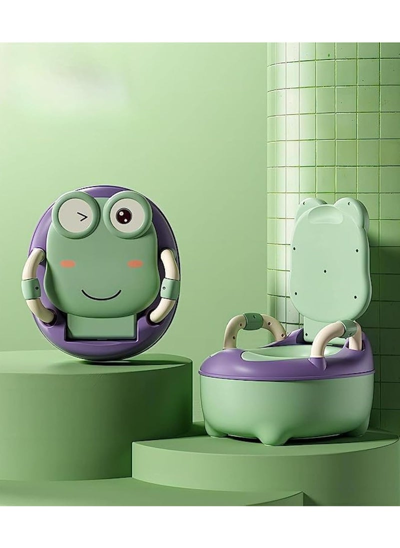 Cool Baby Style - COOLBABY Baby Potty Training Chair with Cover and High Back Support Removable Potty Portable Kids Travel Outdoor Camping Potty - Image 1