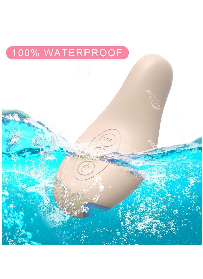 XiuWoo Ergonomic Soft Adjustable Portable IPX7 Waterproof Electric Lactation Massager, Silicone Breast Massager, Heating Vibration Breastfeeding Warming Massager for Clogged Ducts, Improve Milk Flow  - Image 5