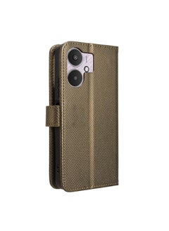 erorex Case For Xiaomi Redmi 13C 5G / 13R 5G Diamond Texture Leather Phone Case  - Image 3