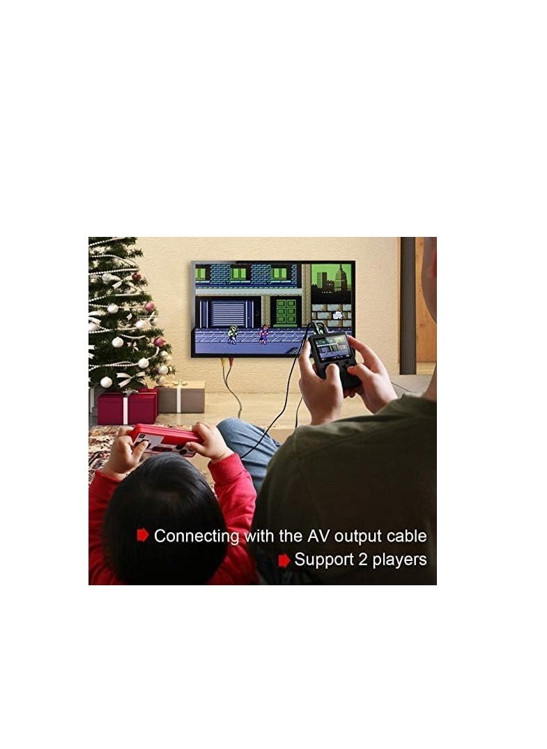 SUP Digital Video Game Console for PC with 400 Games Colorful FC Game Controllers 2.8 Inch Support Birthday Gift for Kids and Adults by TOYS-EGYPT (Red/White)  - Image 2