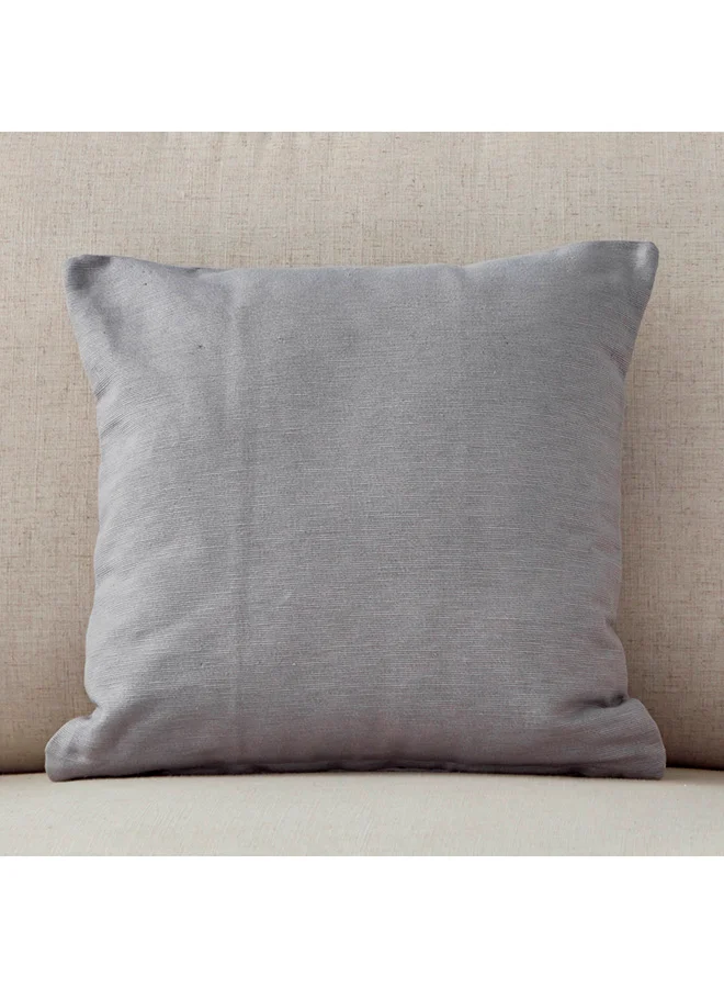 Home Box Atlanta Ezra Ribbed Solid Cushion Cover 40 x 40 cm