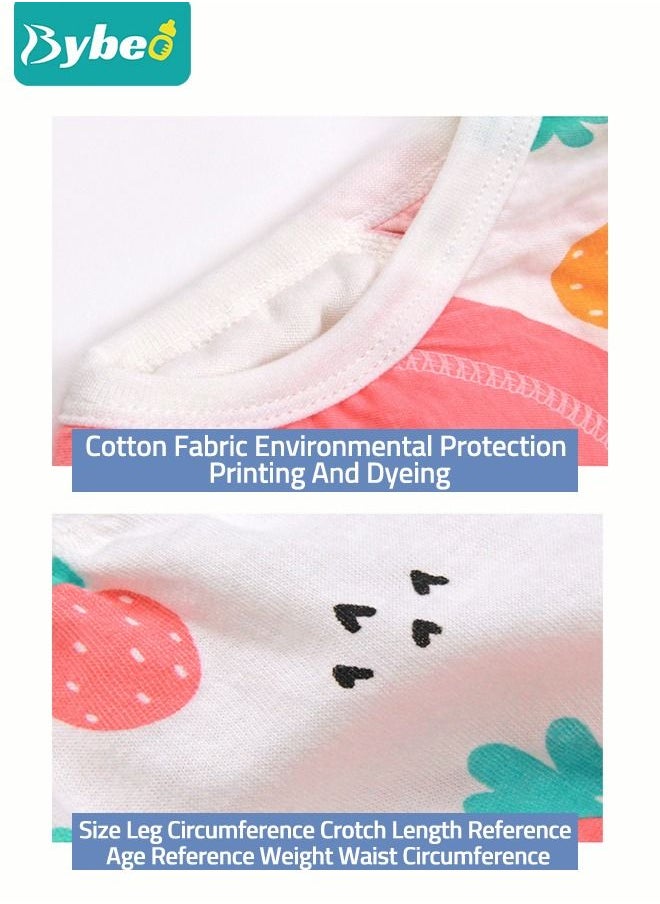 Bybeo - 2 Piece Potty Training Underwear, 6 Layers Breathable Cotton Absorbent Trainer Pants for Toddler Baby Boys Girls Waterproof - Image 1