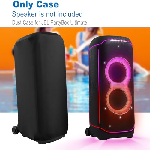 TXEsign Dust Cover Protective Case for JBL Partybox Ultimate, Stretch Speaker Cover Dust Case with Elastic Band for JBL Partybox Ultimate - Image 3