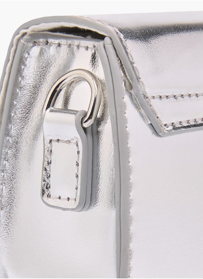 Flora Bella By Shoexpress - Girls Butterfly Accent Crossbody Bag With Detachable Chain Strap And Flap Closure Ramadan Collection - Image 1