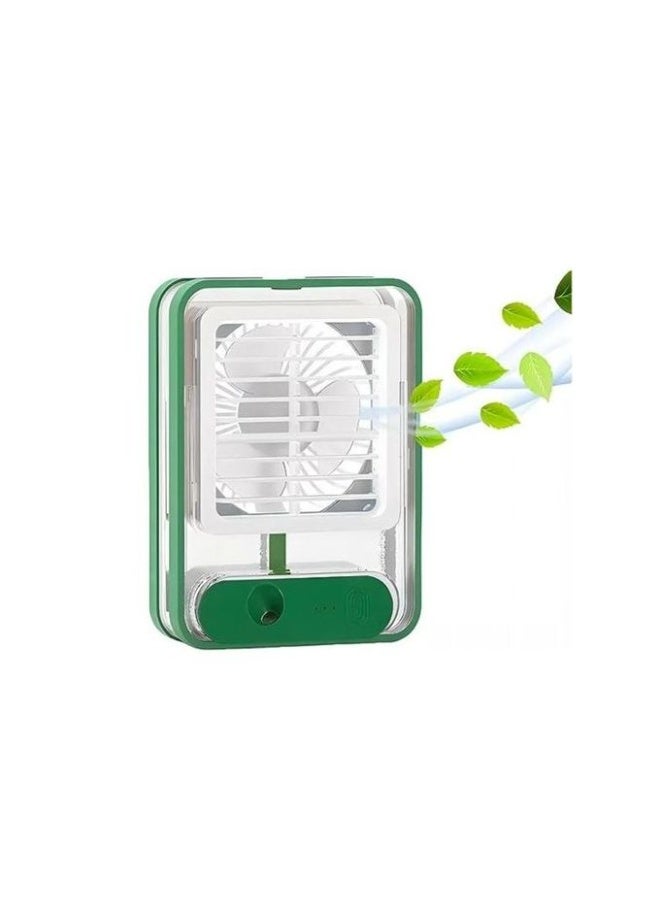 Trust Mini Fan Desktop Air Cooler Office Portable USB 3 Speed Led USB-C Small Environments - Multicolor - Image 2