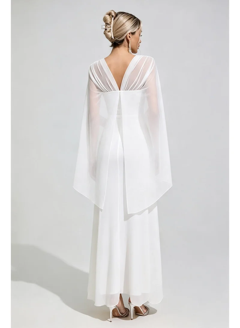 Catchall  Juanita Cape Maxi Dress for Women | Best Price UAE