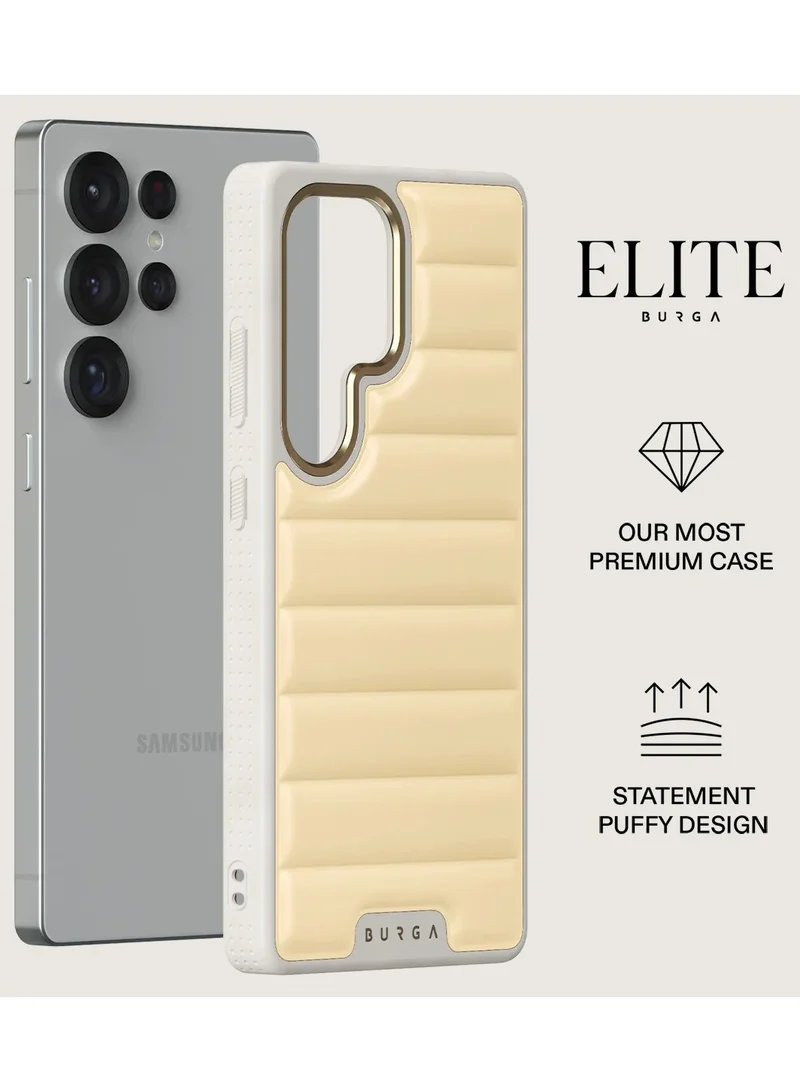 BURGA Samsung Galaxy S25 Ultra Mobile Phone Case Butter Hybrid 2 Layer Hard Shell Silicone Protective Case, Scratch Resistant Shockproof Cover, Goddess