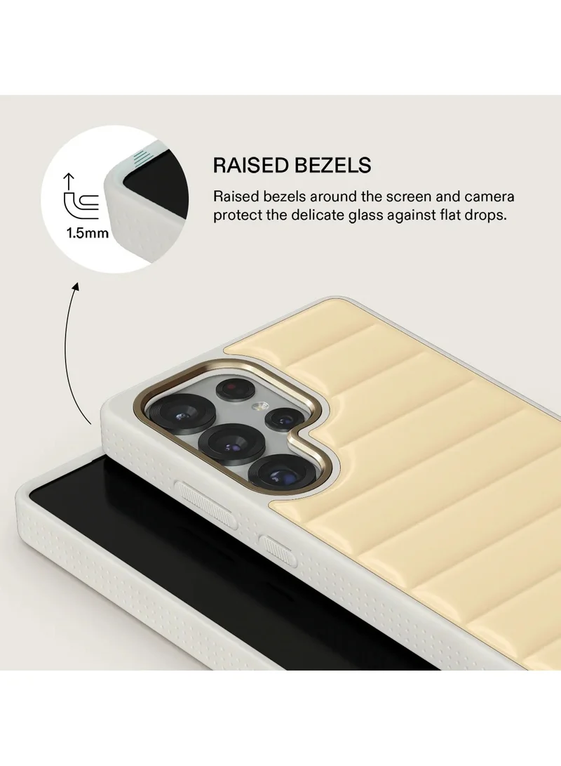 Burga Butter Samsung Galaxy S25 Ultra Mobile Phone Case Butter Hybrid 2 Layer Hard Shell Silicone Protective Case, Scratch Resistant Shockproof Cover, Goddess  | Best Price UAE