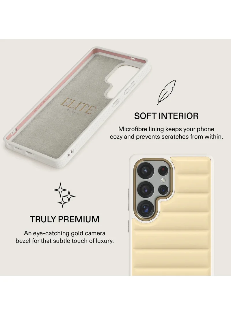 Burga Butter Samsung Galaxy S25 Ultra Mobile Phone Case Butter Hybrid 2 Layer Hard Shell Silicone Protective Case, Scratch Resistant Shockproof Cover, Goddess  | Best Price UAE