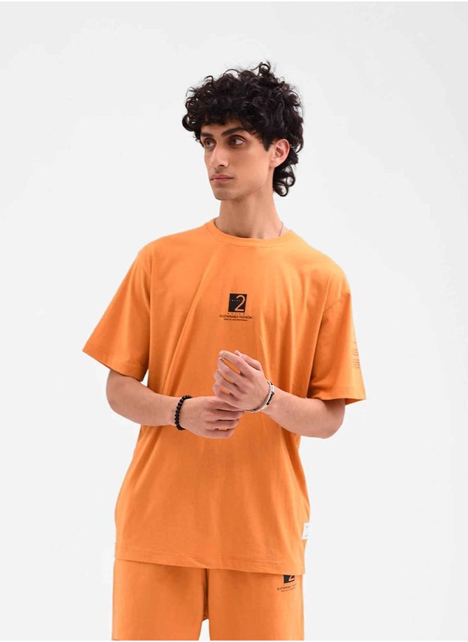 MEN ORANGE OVER SIZED T-SHIRT - pzsku/Z4C8BF64C2FD5FAB626D4Z/45/_/1724265363/23ad0c9a-845c-4a9b-8bfc-103a7b64eac9