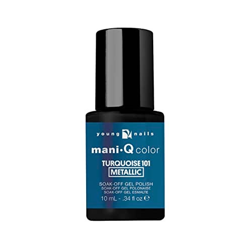 Young Nails ManiQ Gel Polish Color Gel Nail Polish for Natural or Artificial Nails Cure with LED or UV Light Soak Off Gel Polish 034 fl oz - Image 2