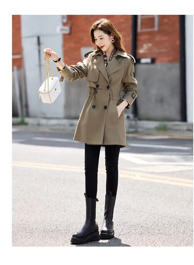 Loquat - Fashionable And Simple Temperament Overcoat - Image 1