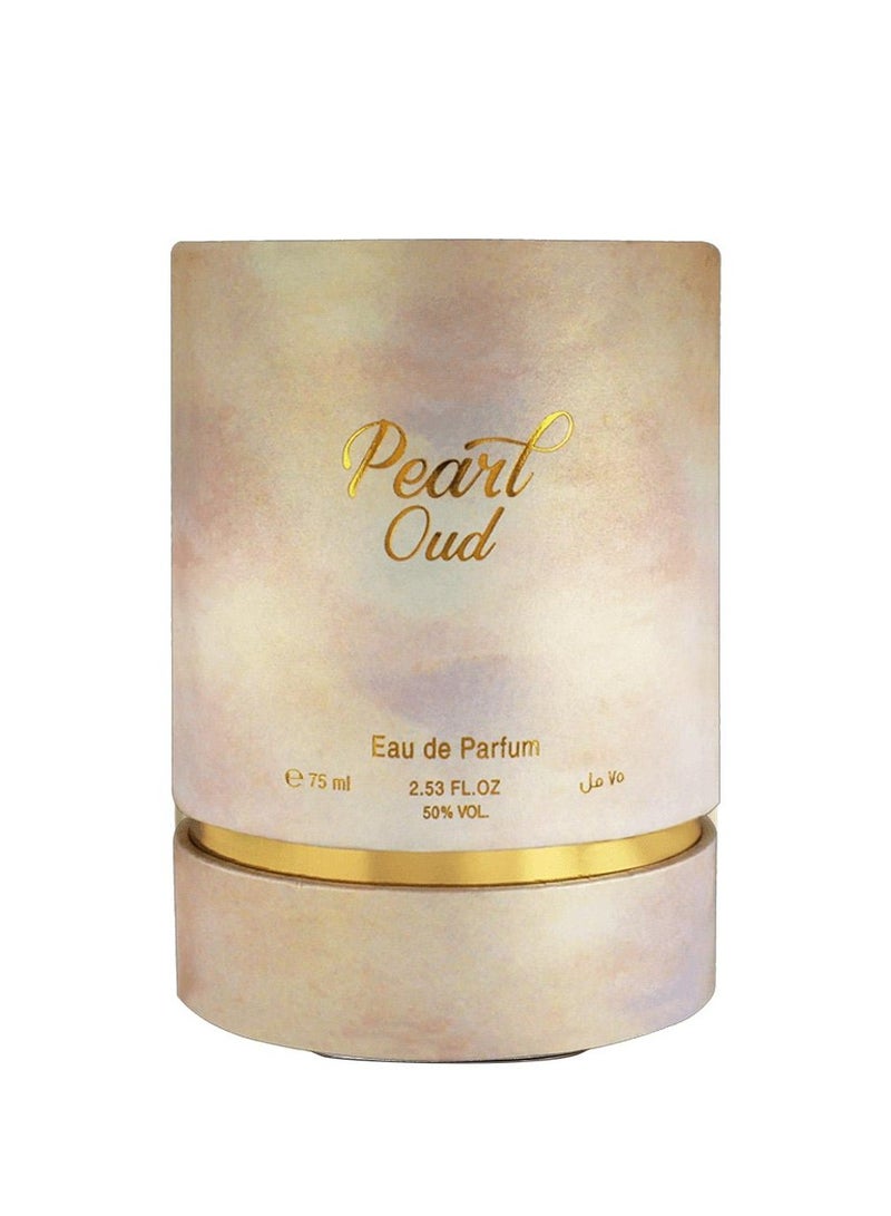 Ahmed Al Maghribi Pearl Aoud Eau de Parfum 75ml - Image 1