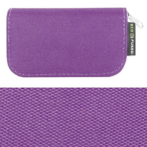 Eco-Fused Memory Card Case - Fits up to 22x SD, SDHC, Micro SD, Mini SD and 4X CF - Holder with 22 Slots (Purple / 22 Slots - 1 Pack) - Image 5