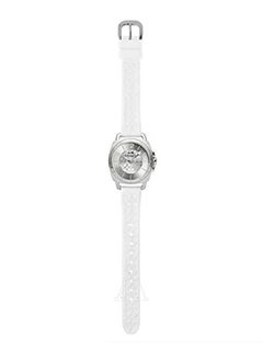 COACH Women's Analog Tonneau Shape Silicone Wrist Watch 14503146 40 Mm  - Image 3
