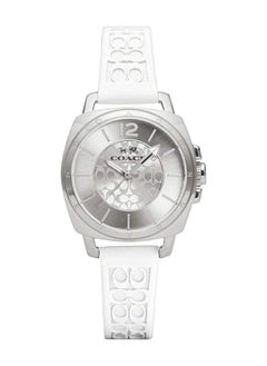 COACH Women's Analog Tonneau Shape Silicone Wrist Watch 14503146 40 Mm  - Image 2