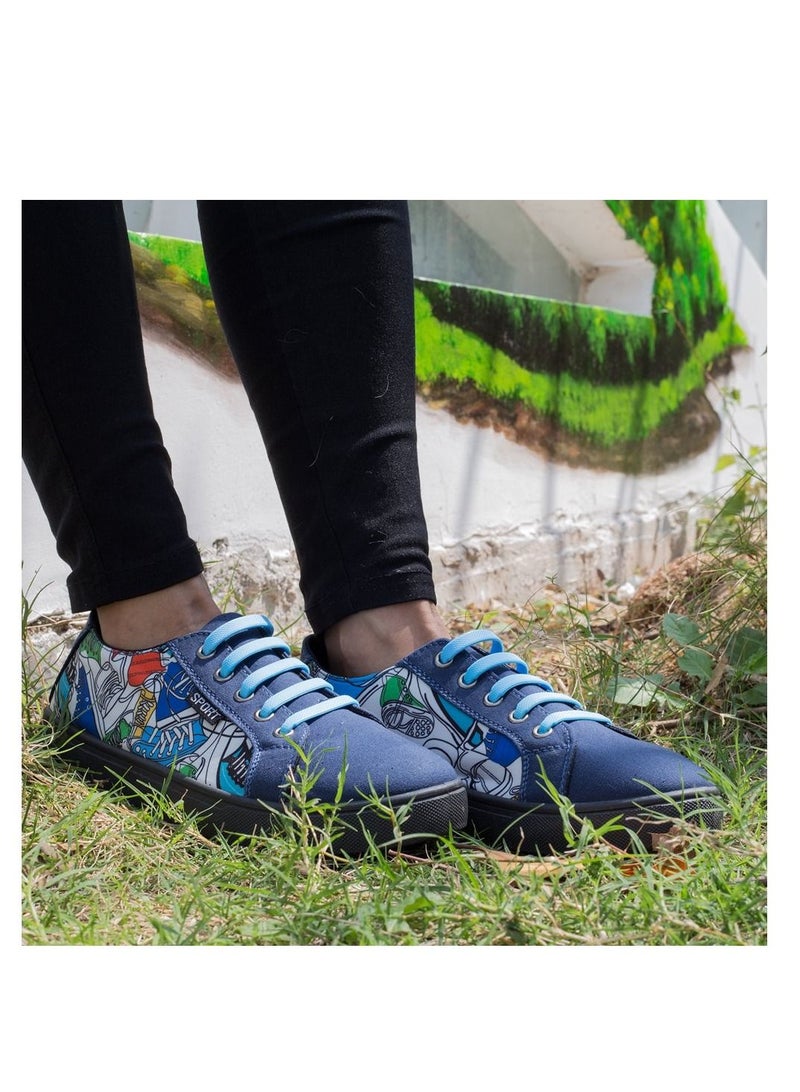SYOSI No Tie Shoelaces for Kids and Adults, Stretch Silicone Elastic Shoe Laces, Lazy Quick Tie Tieless Waterproof Wash-free Shoe Laces for Sneakers Running Shoe Boots Board and Casual Shoes, Adult-Blue - Image 2
