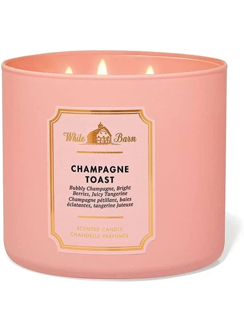 شمبانيا توست شمعة 3 فتائل