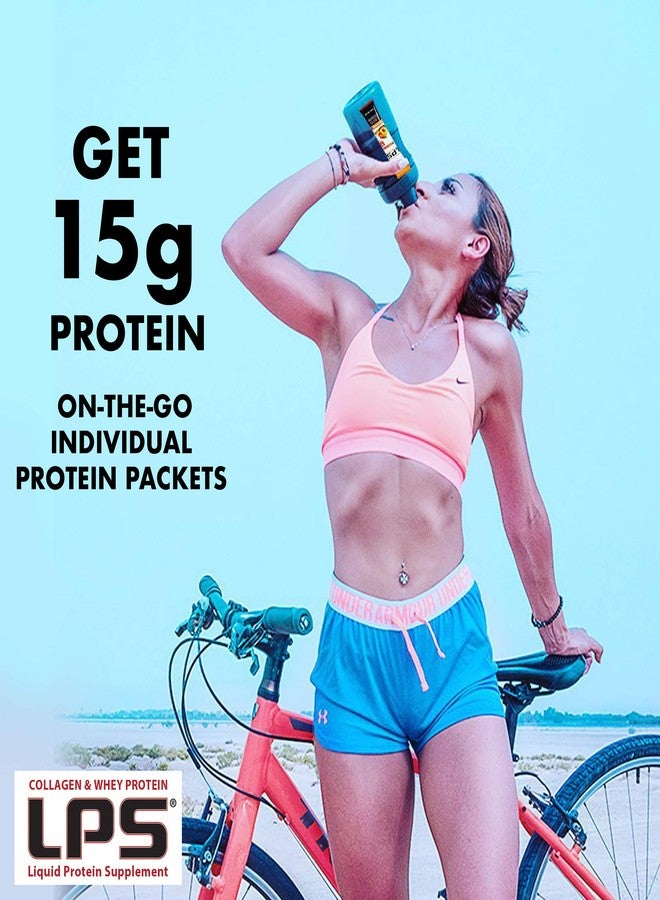 Nutritional Designs Lps Liquid Collagen & Whey Protein Supplement - Sugar-Free, Dye-Free, Non-Gmo Drink - Hydrolyzed Collagen & Whey Peptides Promotes Healthy Skin & Hair For Men & Women, Cherry, 32 Fl Oz - Image 4
