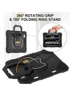 General Shoulder Strap Tablet Case Compatible with iPad Pro 13 Inch 2024 (M4, 7th Gen), Heavy Duty Shockproof Protective Cover with Kickstand, Handle, Shoulder Strap  - Image 3