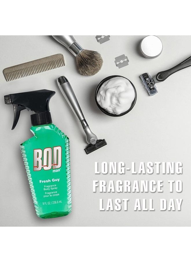 BOD Man بخاخ الجسم المعطر فريش جاي للرجال، 8 أونصة  - Image 2