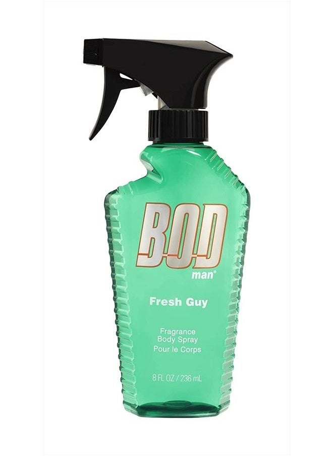BOD Man بخاخ الجسم المعطر فريش جاي للرجال، 8 أونصة  - Image 1