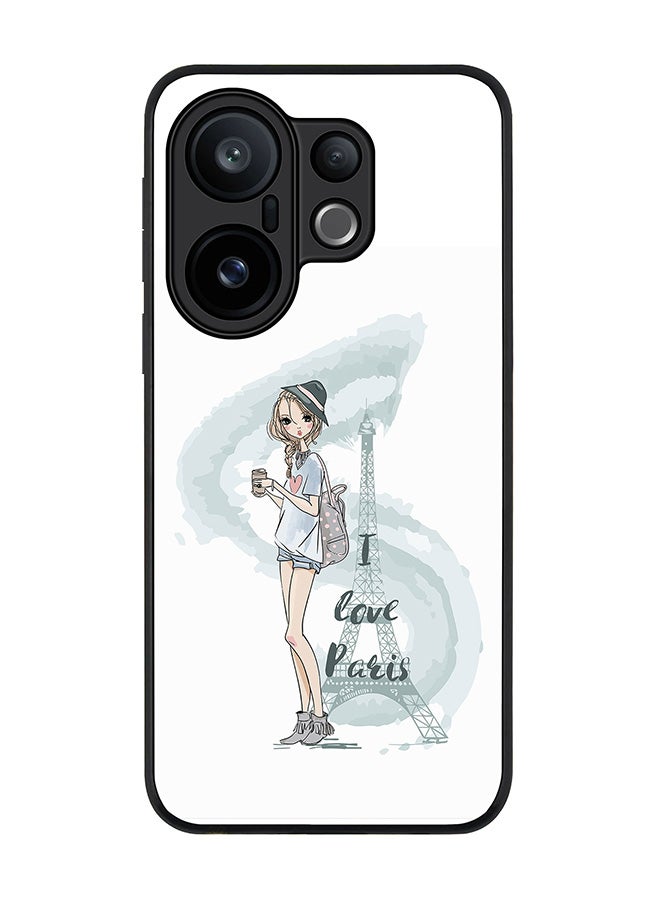 Stylizedd For vivo X200 FE / S30 Pro mini Case,Slim fit Camera Protection, Shockproof Thin Phone cover  -  I Love Paris