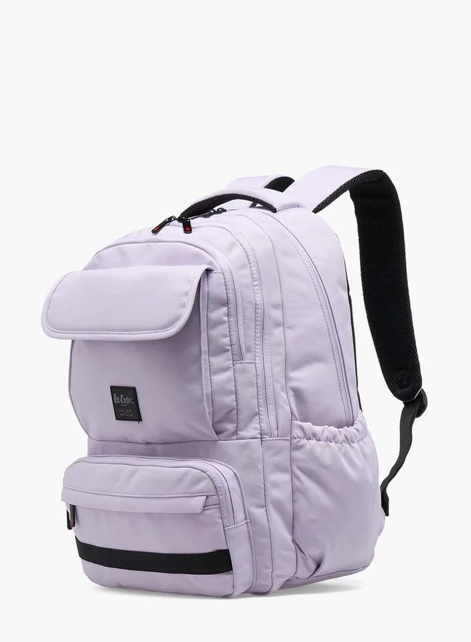 Lee Cooper LILAC Solid Backpack For Kids 13+ Years With Padded Straps for Women | Best Price UAE