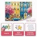 Artipuz 1000 Piece Puzzle for Adults Floral Spring Street Puzzle Funny Spring Romantic Puzzles Challenging 1000 Pieces Jigsaw Puzzles for Friends Family - Image 4