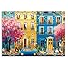 Artipuz 1000 Piece Puzzle for Adults Floral Spring Street Puzzle Funny Spring Romantic Puzzles Challenging 1000 Pieces Jigsaw Puzzles for Friends Family - Image 2