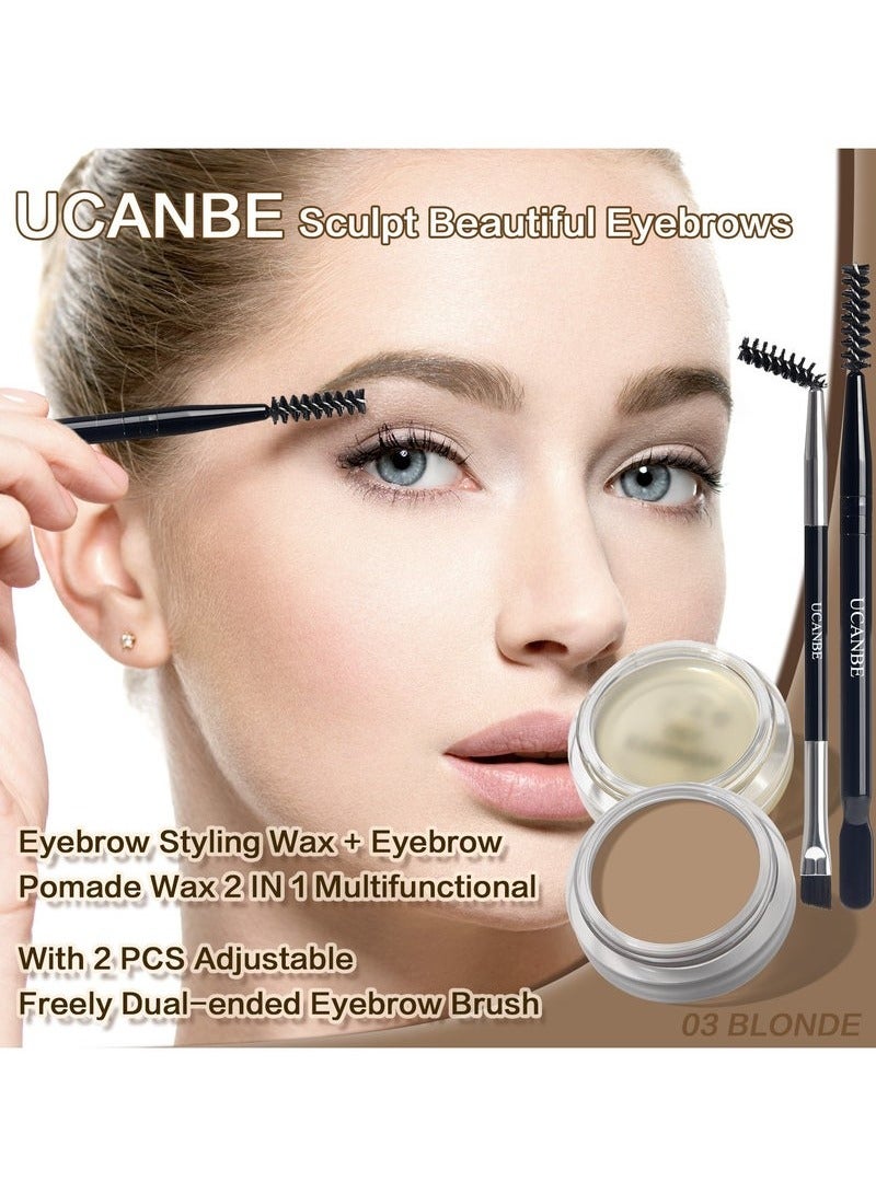 يوكانبي Ucanbe مقاوم للماء طويلة الأمد جل الحاجب والبوميد الثنائي - Image 2