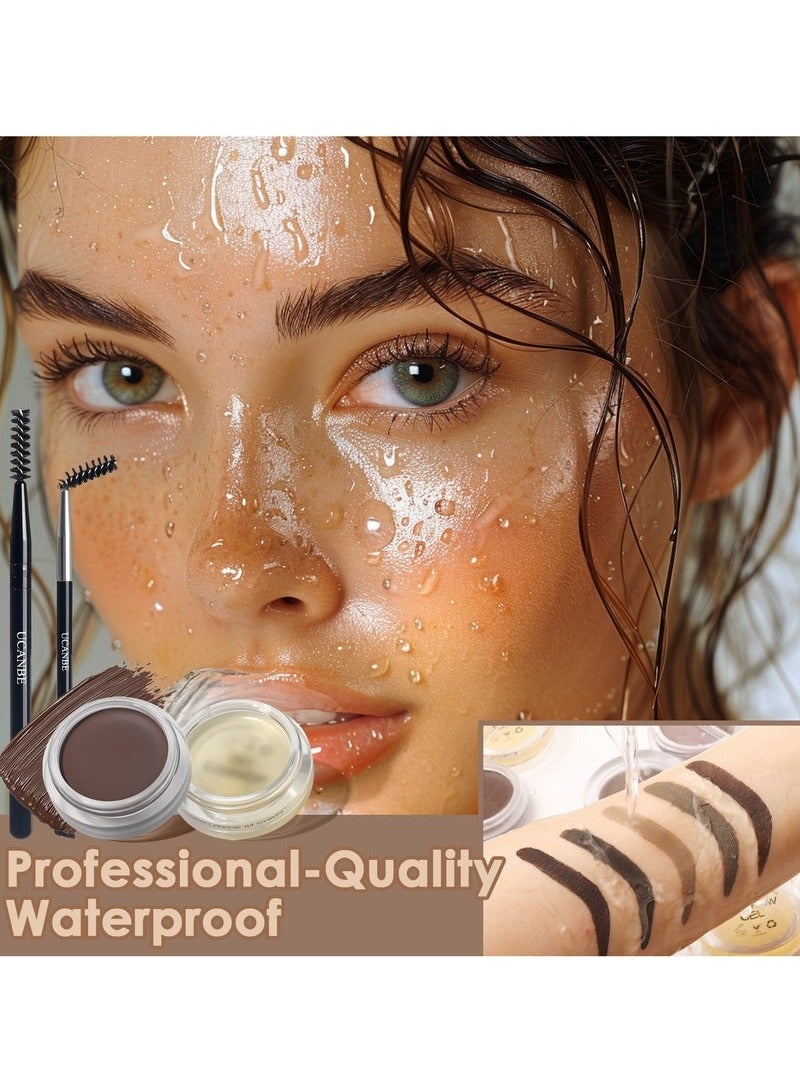يوكانبي Ucanbe مقاوم للماء طويلة الأمد جل الحاجب والبوميد الثنائي - Image 4