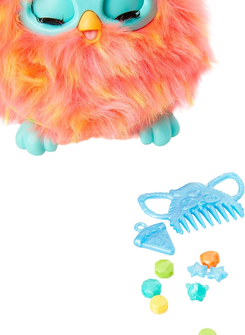 Furby Micro Coral Interactive Plush Toy - Image 2