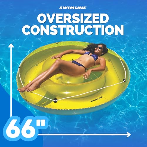 Swimline Humongous 72'' Inflatable Pool Island - Image 5