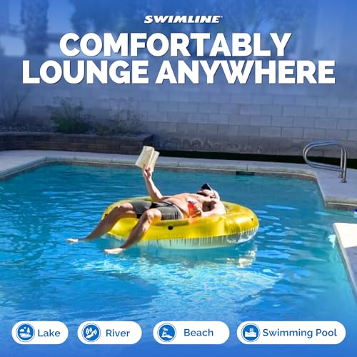 Swimline Humongous 72'' Inflatable Pool Island - Image 4