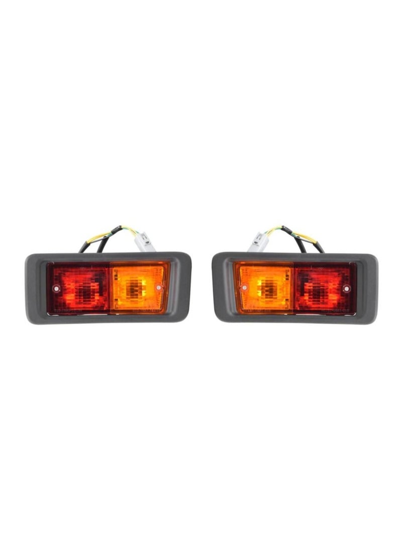Generic 2018-2021 Chinese rear quarter bumper lights set 