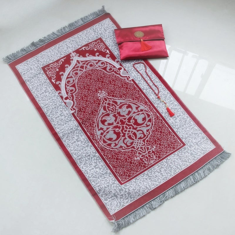 Gift Carpet Cover Silk Ribbon Portable Rug for Festivals and  Gifts - Image 1