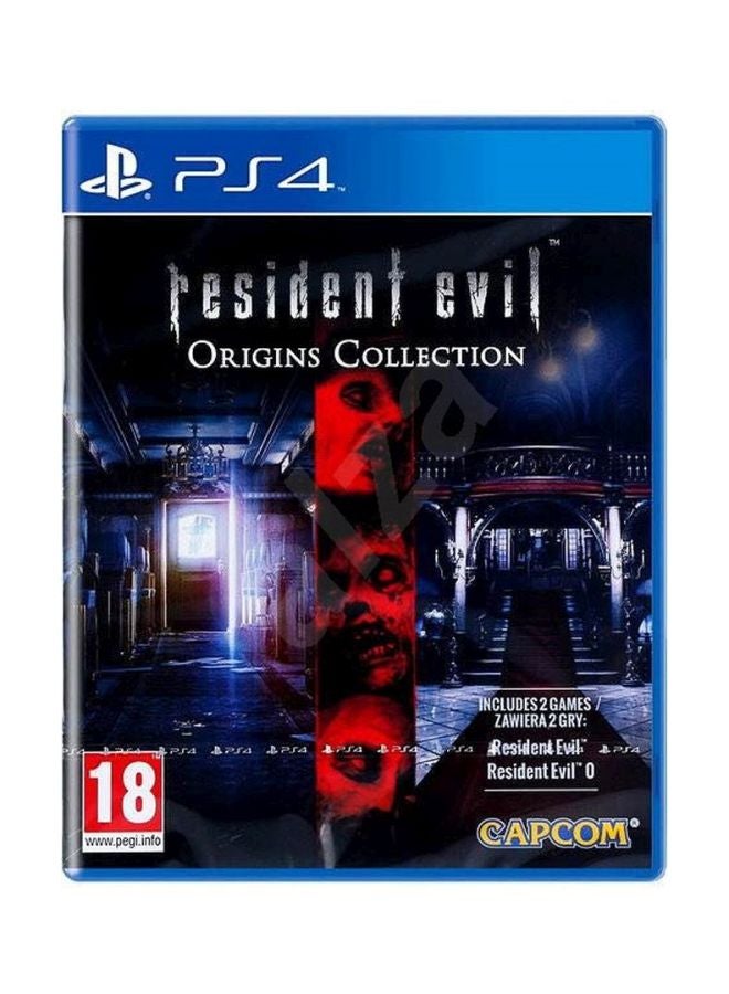 كابكوم لعبة "Resident Evil Origins Collection" (إصدار عالمي) - مغامرة - playstation_4_ps4 - Image 1