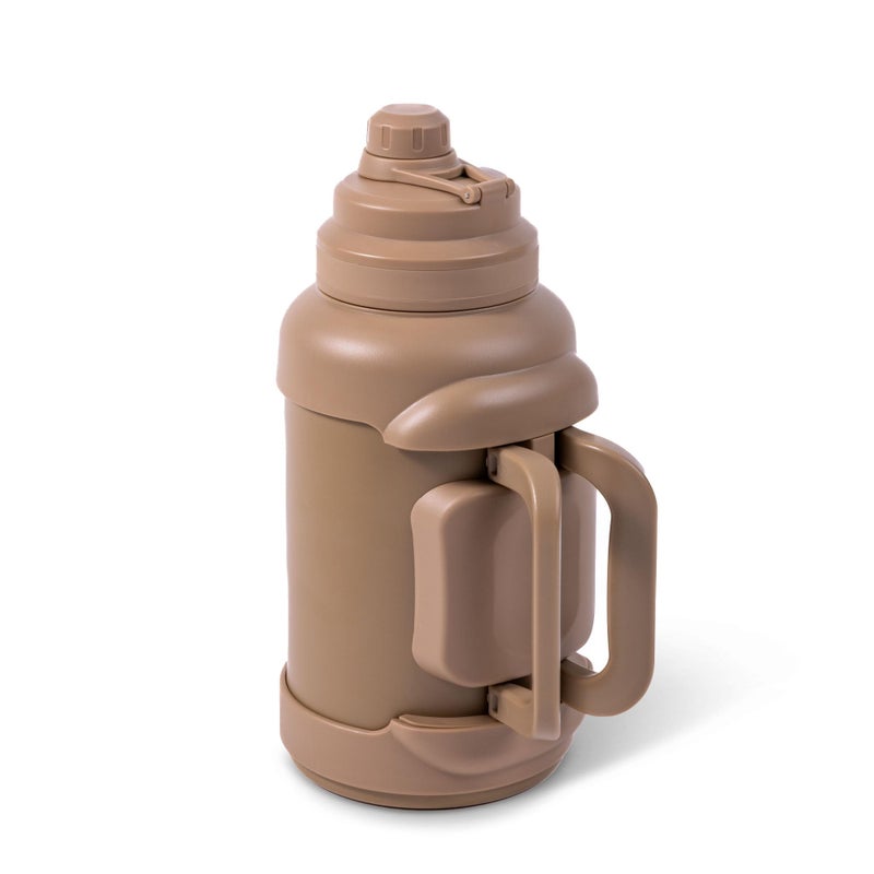 Manna Titan Stainless Steel Vacuum Insulated Jug - 2.3L - Hazelnut - Image 2