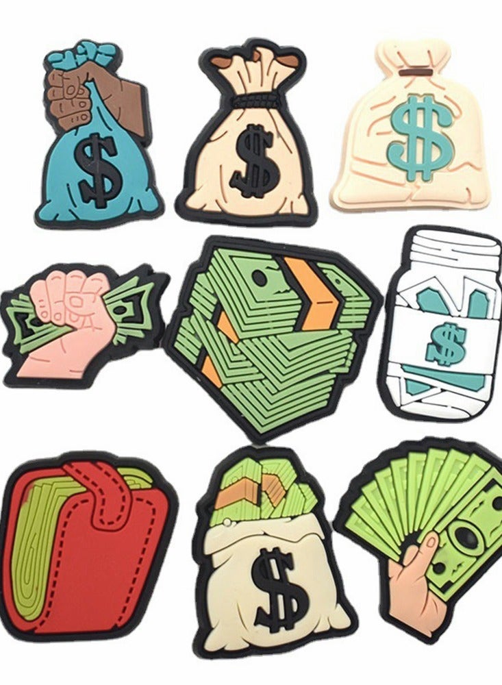 KASTWAVE جواهر أحذية كروكس، جواهر أحذية مختلفة لسيور الأحذية، هدايا حفلات، زخارف سوار المعصم، للرجال والنساء والأطفال، 40 قطعة - Image 3