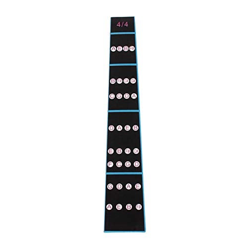 Vbestlife Removable Violin Fingerboard Sticker Fingerboard Label for 4/4 Violin Finger Position Markers Violin - Image 1