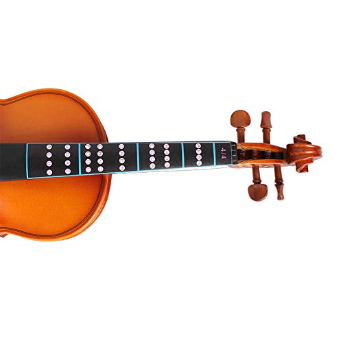 Vbestlife Removable Violin Fingerboard Sticker Fingerboard Label for 4/4 Violin Finger Position Markers Violin - Image 3