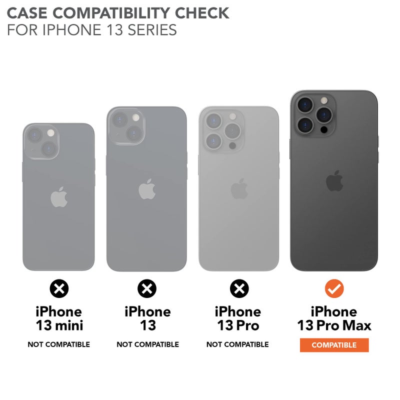 Rokform - iPhone 13 Pro Max Case, Rugged Series, Dual Magnet Plus MagSafe Compatible, Magnetic Protective Apple Gear, iPhone Cover with RokLock Twist Lock, Drop Tested Armor (Black) - Image 2