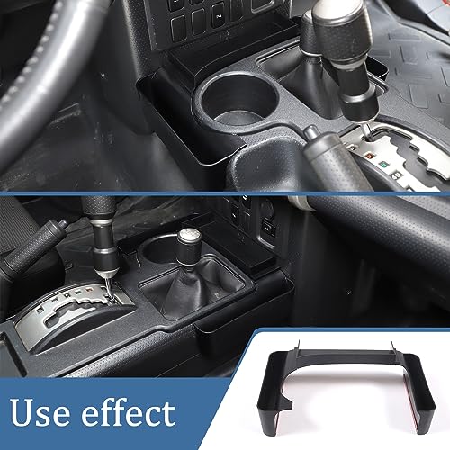 HAPPYHORSE Center Console Shifter Storage Box Compatible with FJ Cruiser 2007-2021, Organizer Gear Side Storage Tray for FJ Accessories, Interior Accessories - Image 2