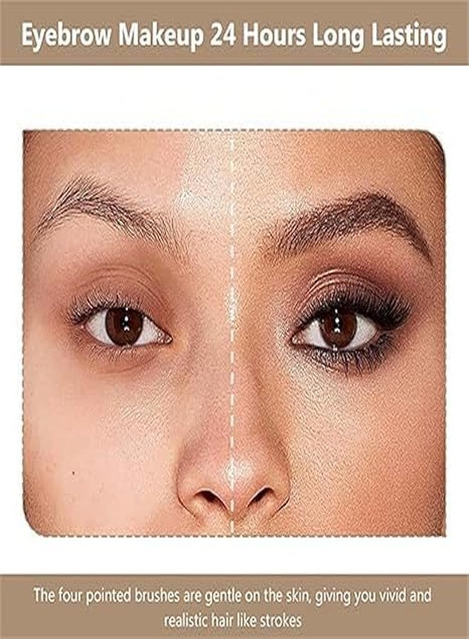 SKYUNION Eyebrow Pencil with a Micro-Fork Tip Applicator Long Lasting Waterproof and Smudge-proof Natural Looking Brows Effortlessly and Stays on All Day(Black) Natural Look - Image 5