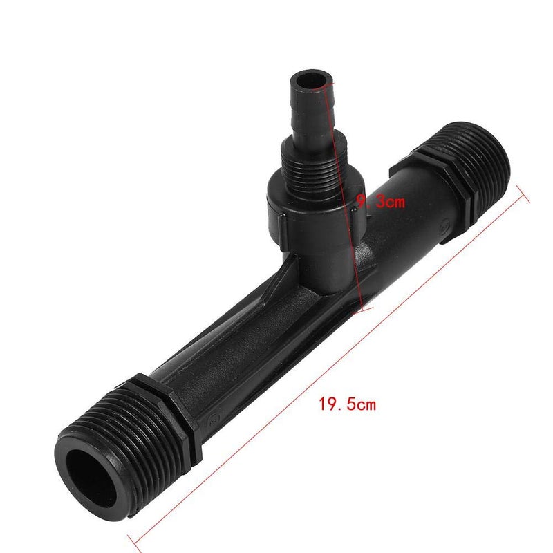 Hakeeta Irrigation Venturi Fertilizer Injectors Device Garden Water Tube, Mixer Injectors Agriculture Irrigation Plastic Tube Agriculture Tool Watering Kit.(1/2" 3/4” 1” Inch) - Image 3