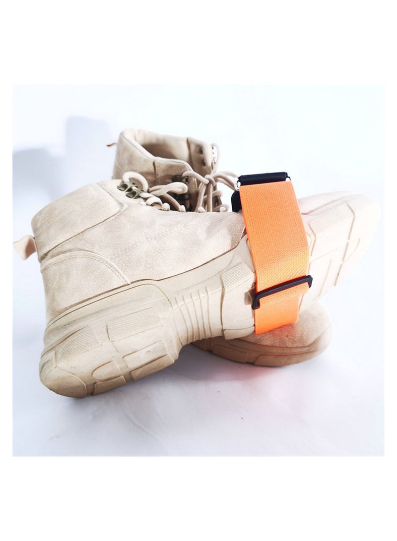 Excefore Shoes Grips, Anti Slip Winter Ice Grippers with Tungsten Nails, Silicone Non-Slip Shoe Covers, Walk Cleats Traction for Snow Ice Walking, Fishing, Winter Working, Outdoor Playing - Image 2